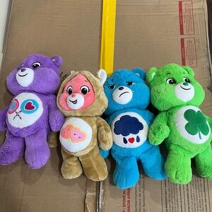 Care Bears plushies pre owned